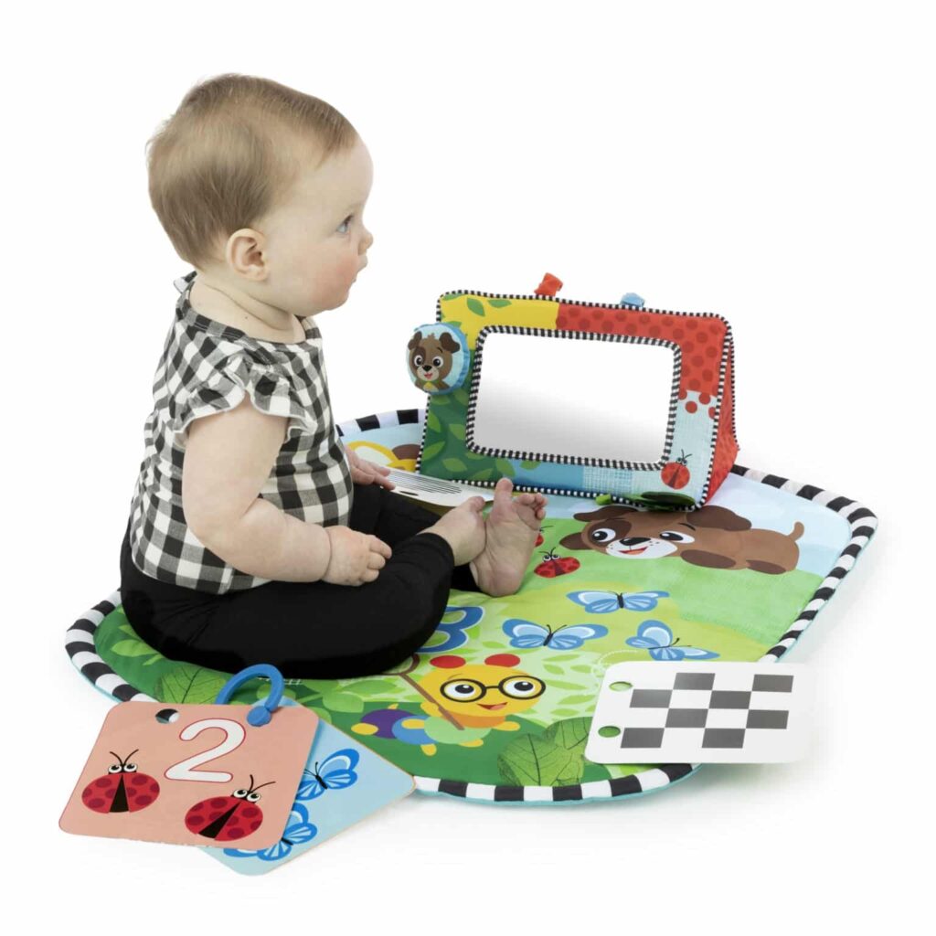 Baby Einstein Discovery Aktivitetsfilt för Trädgården och Golvspegel hape