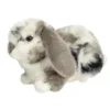 TH937333 1 Teddy Hermann Kanin Dvaergvaedder Grå Vit Prickig 23 cm 1.W610.H610.fill