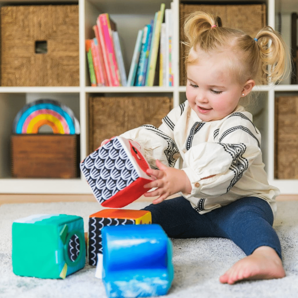 Hape Baby Einstein Utforska och upptäck mjuka klossar 0074451906297