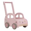 Liten holländsk rosa barnvagn Walker