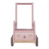 Liten holländsk rosa barnvagn Walker