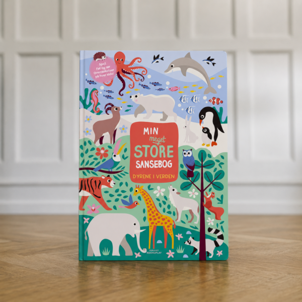 Min stora sensoriska bok - Världens djur