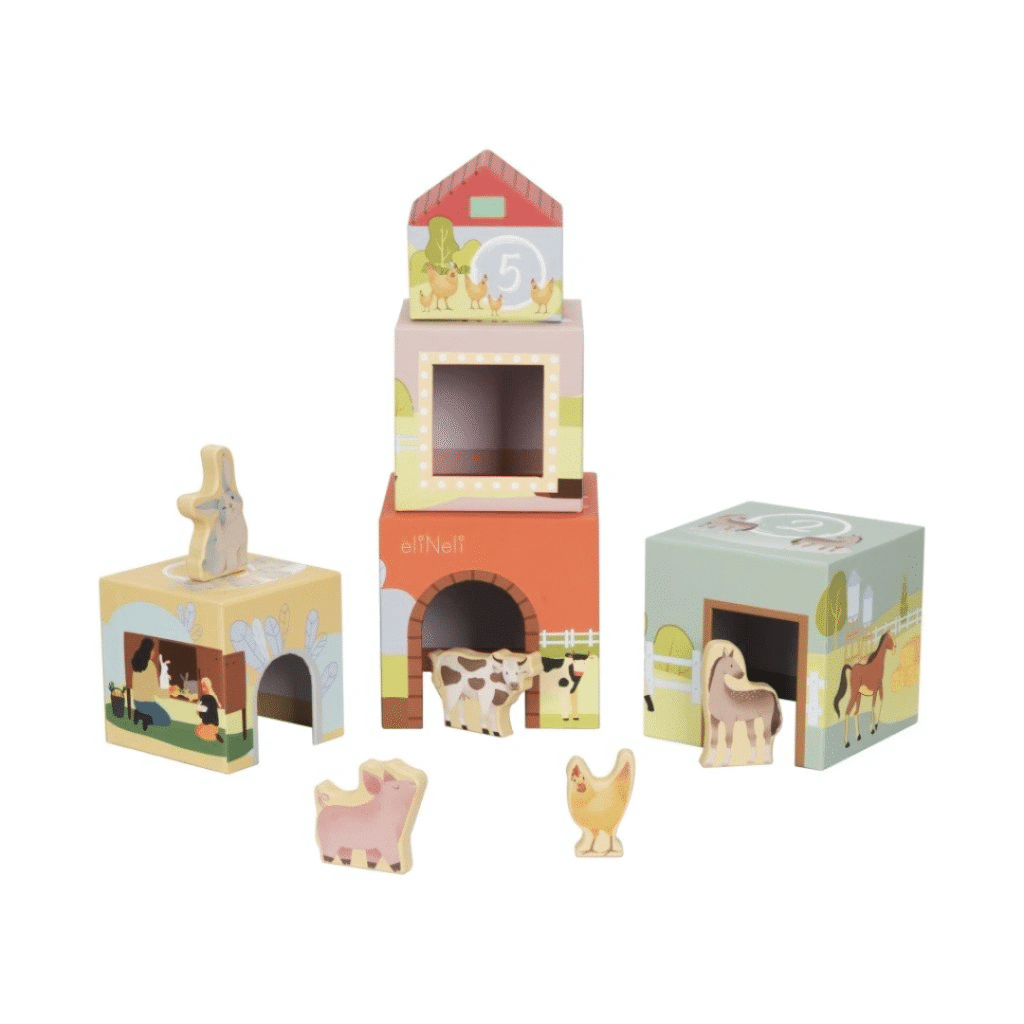 elineli Montessori leksaksset för barn från 1 år (19-24 månader) - Education Box