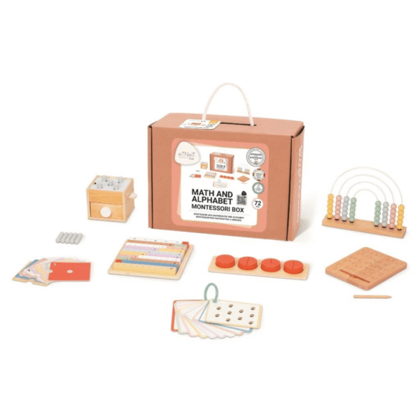 elineli Montessori leksaksset för barn från 2 år (25+ månader) - Education Box 1
