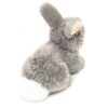 sittande kanin grå 18 cm Teddy Hermann TH937012