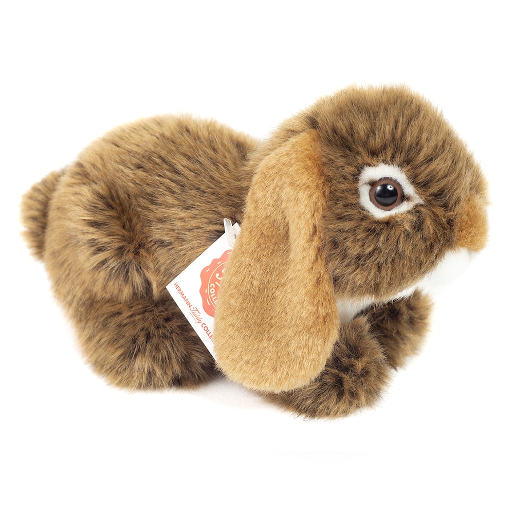 Teddy Hermann - Liggande kanin brun 18 cm TH937296