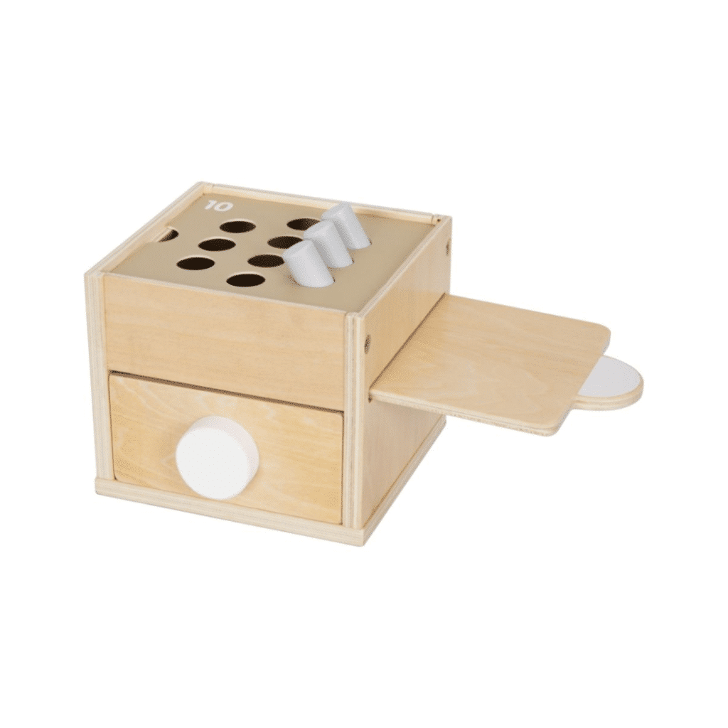 Elineli Montessori Math Inserter Box sticksåg Montessori Math Box EN1431