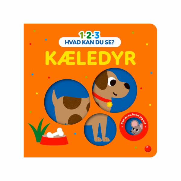 1-2-3 Hvad kan du se Kæledyr