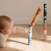 Modu 5x Rattle Pegs Rattle Sticks i ljusa färger