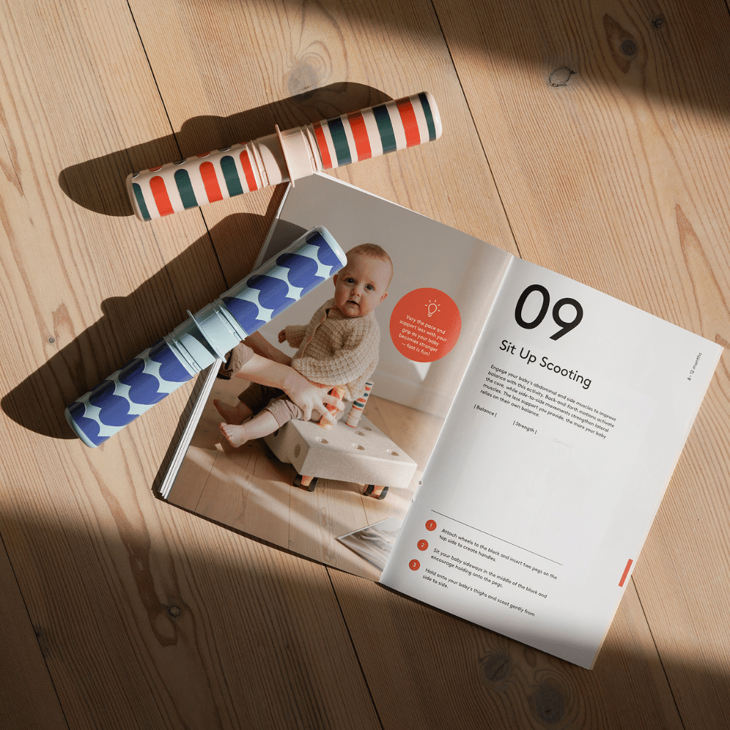 MODU Baby Activity Set med 12 övningar