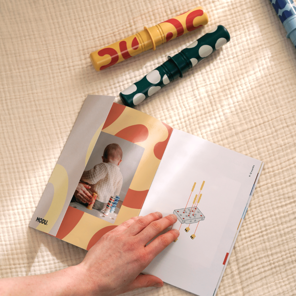 Modu Baby Aktivitetsset Grön Manual