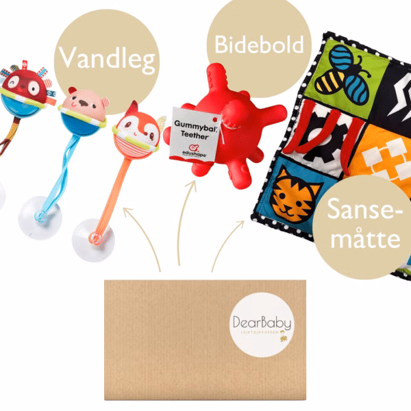 tigerspring box roliga och motiverande leksaker för barn i sitt 3:e Utvecklingssprång