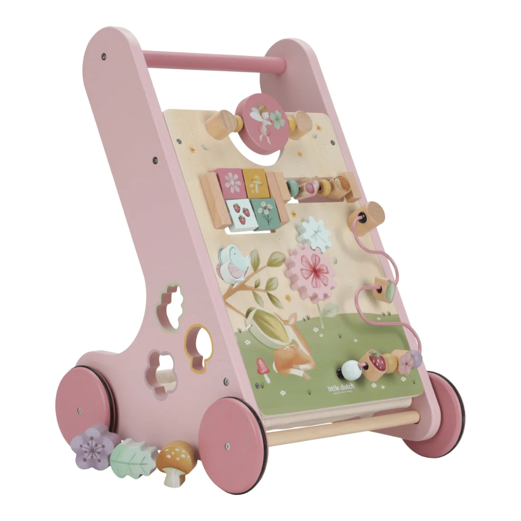 Liten Holländsk Aktivitet Barnvagn Fairy Garden