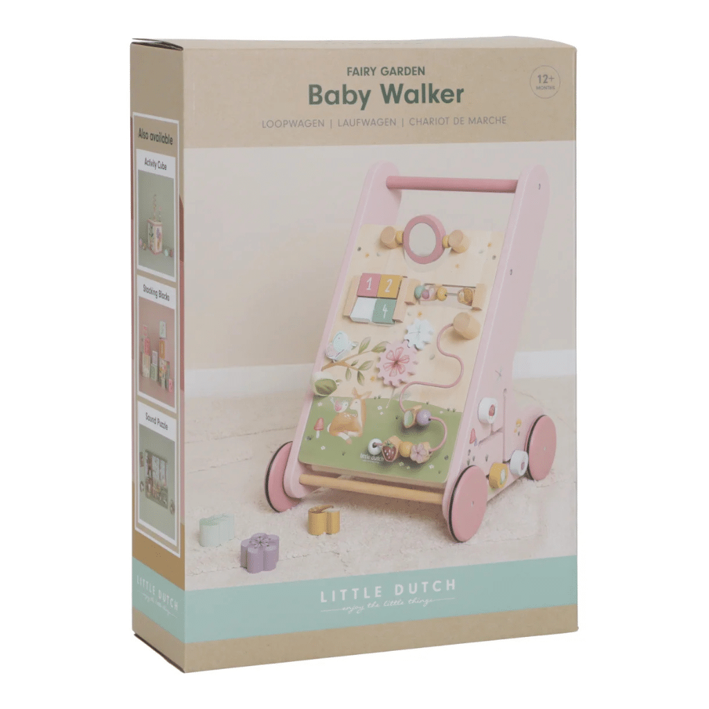 Liten Holländsk Aktivitet Barnvagn Fairy Garden