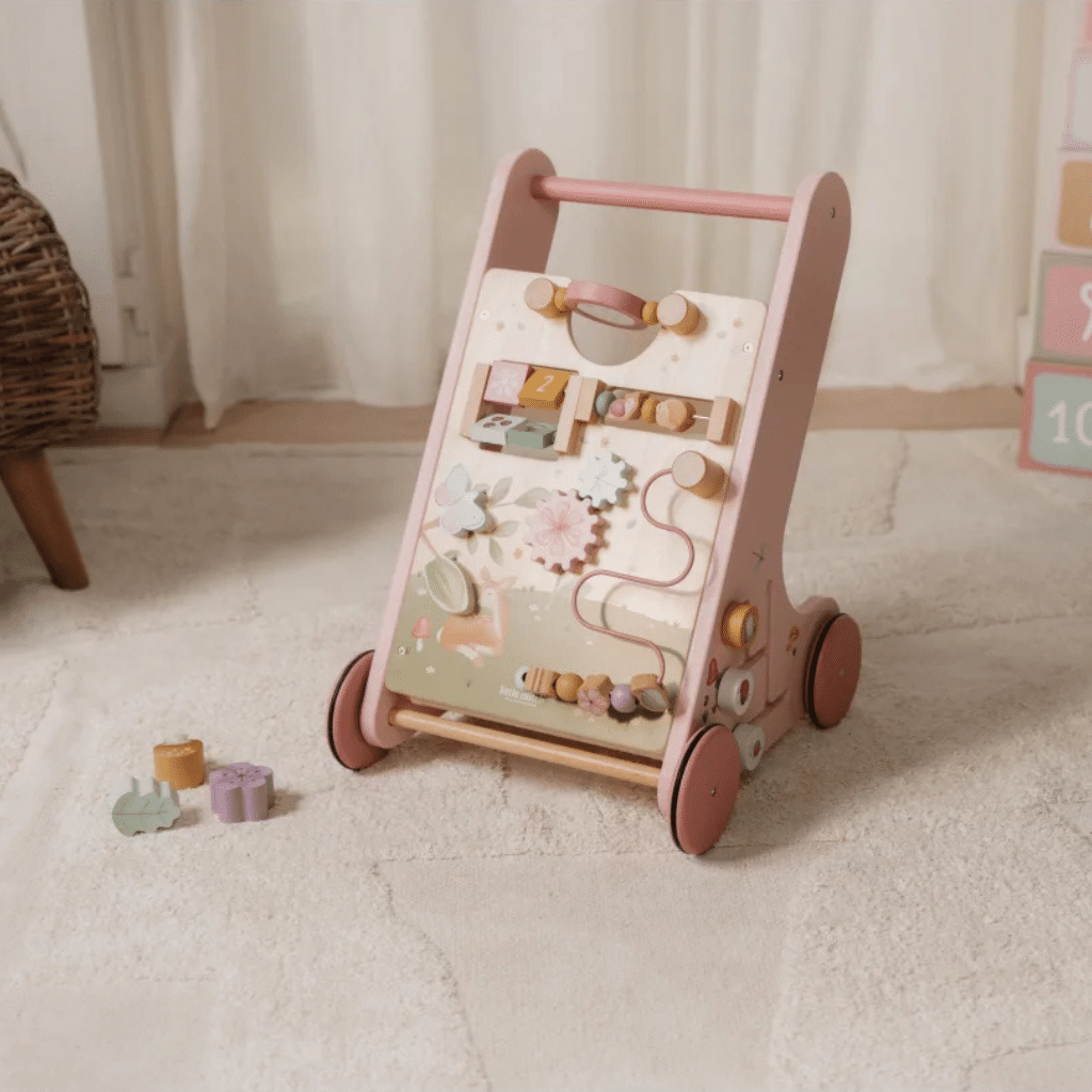 Liten Holländsk Aktivitet Barnvagn Fairy Garden