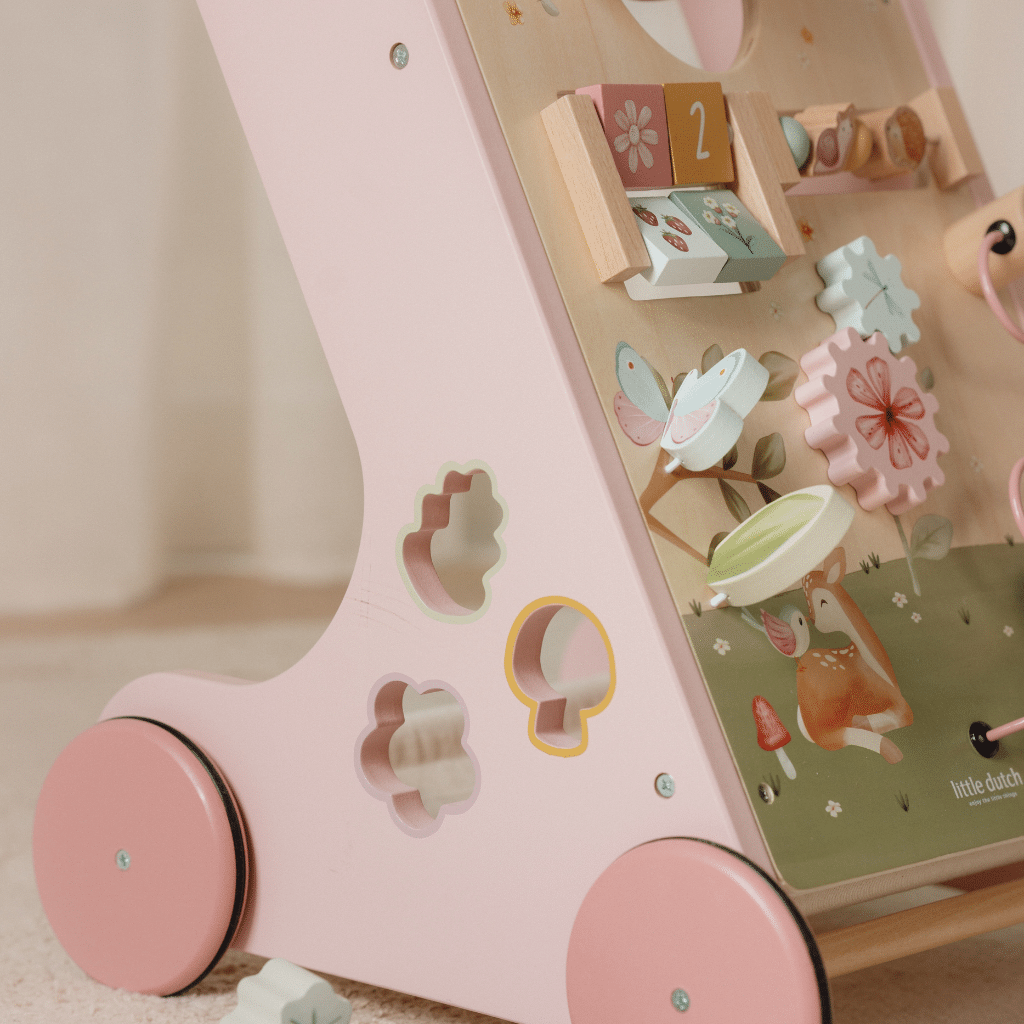 Liten Holländsk Aktivitet Barnvagn Fairy Garden