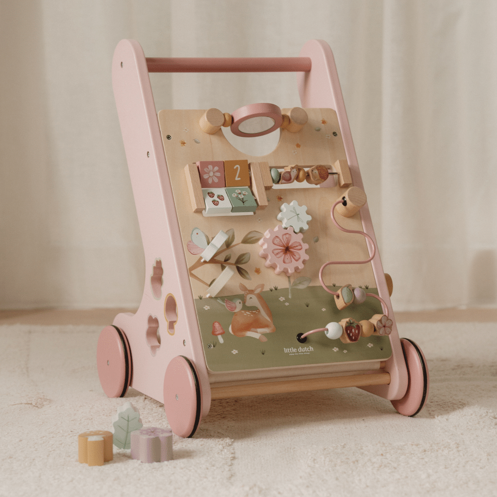 Liten Holländsk Aktivitet Barnvagn Fairy Garden