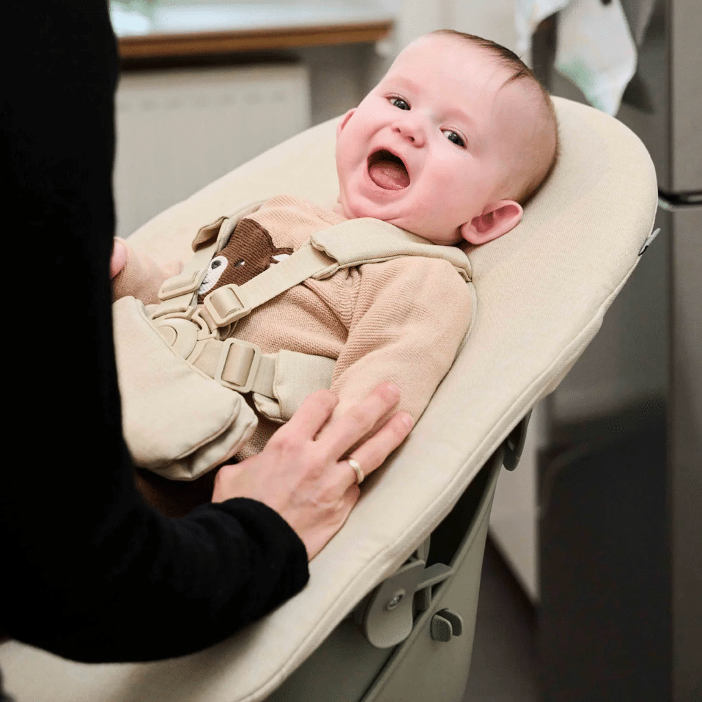 Ziza Nyfödd Babyinlägg för Barnstol med sele 1