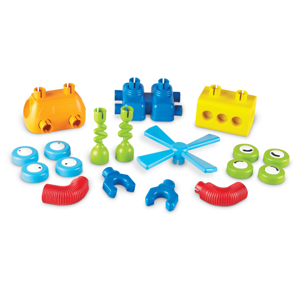 1-2-3 Bygg det! Robot Factory - Bygg din egen robot - Learning Resources