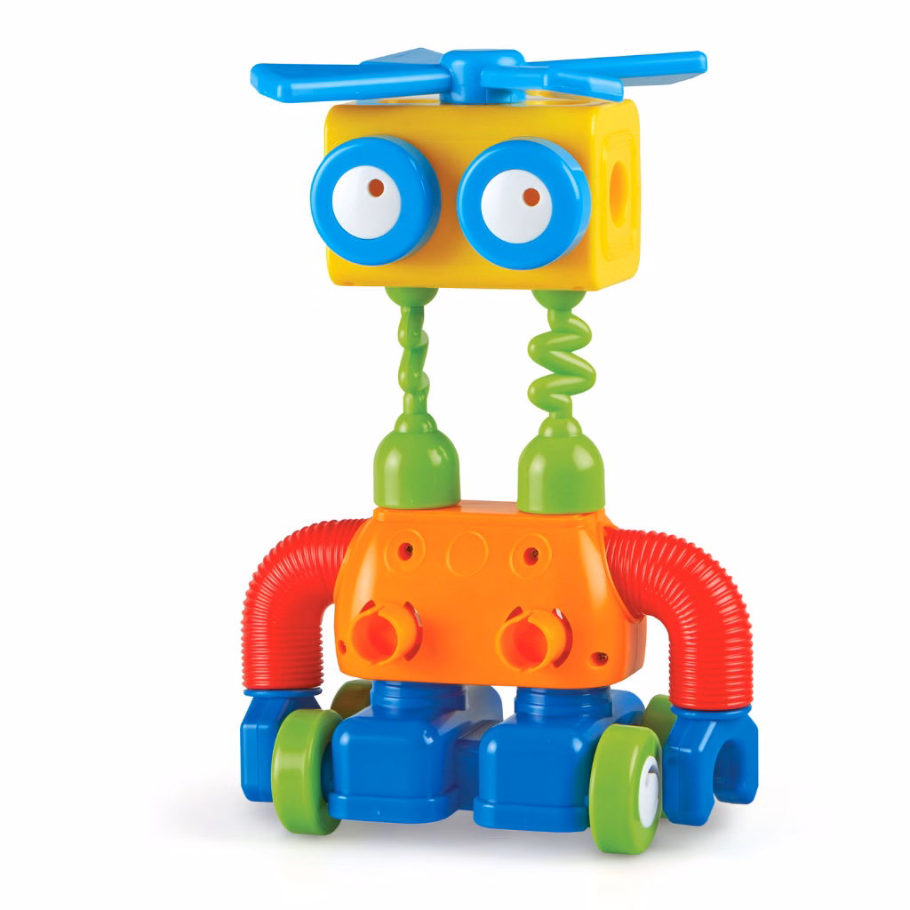 1-2-3 Build It! Robot Factory - Byg-selv Robot - Learning Resources