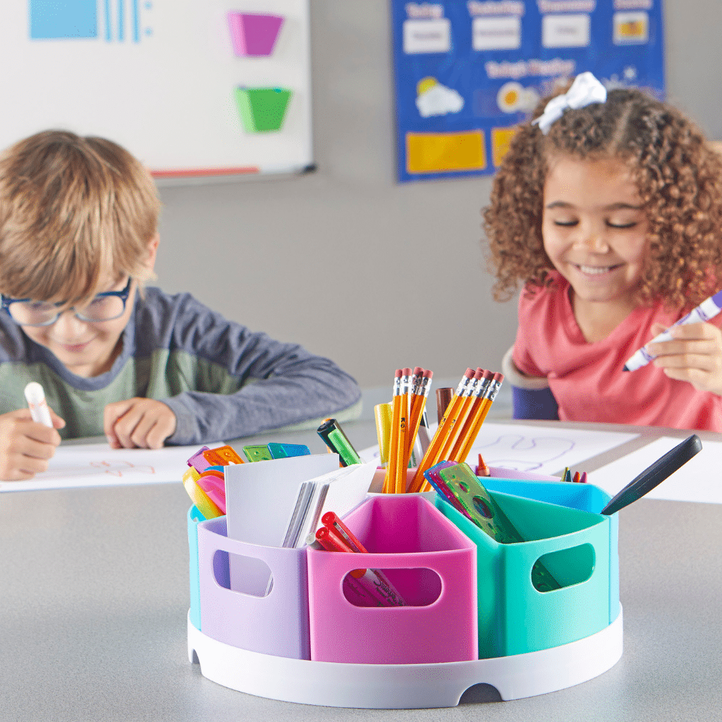 Create-a-Space förvaringscenter - pastell - Learning Resources LER3806-P