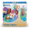 Create-a-Space förvaringscenter - pastell - Learning Resources LER3806-P