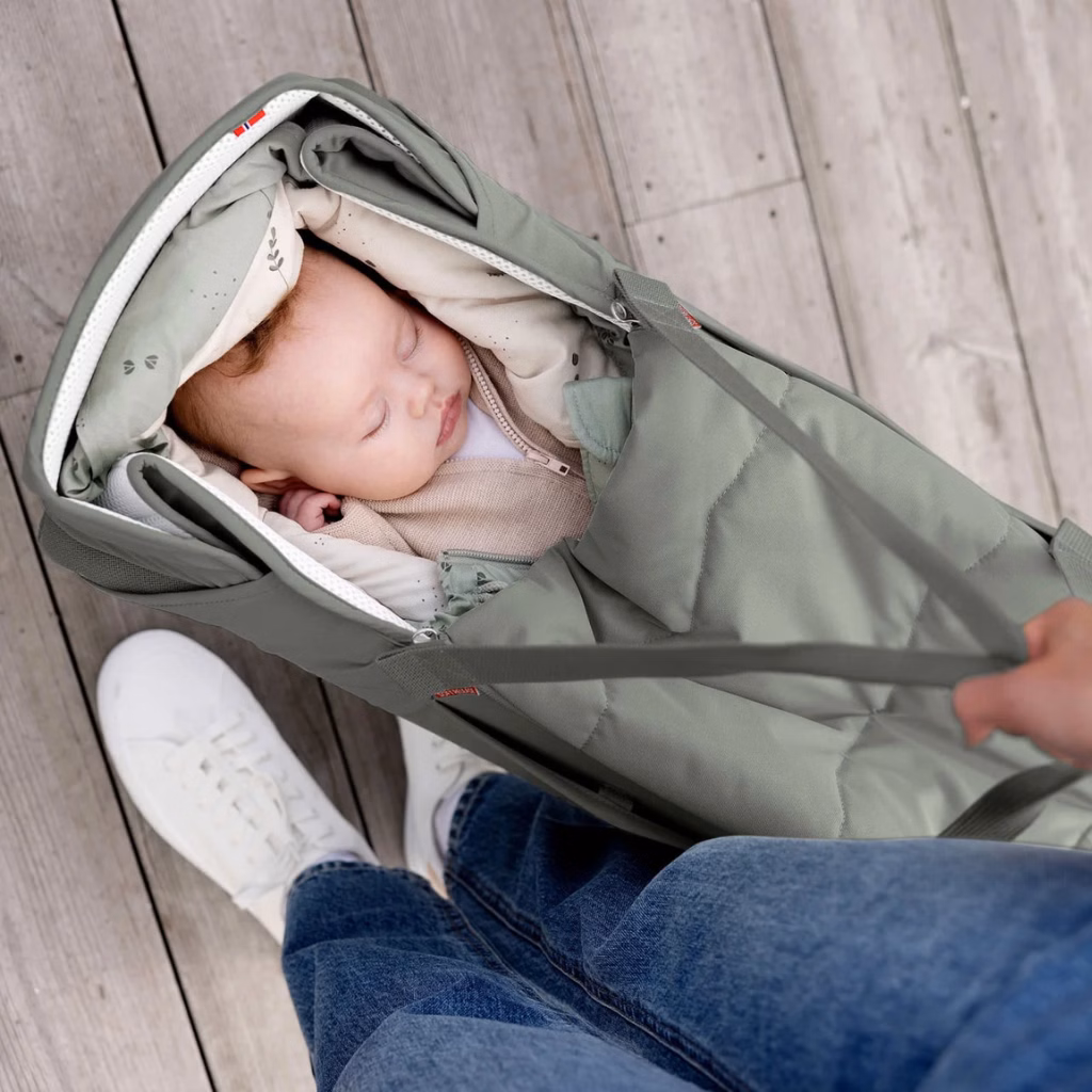Lej Voksi Carry Me Babylift 11036251-MeadowGr-Cream