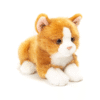 Teddy Hermann liggande katt röd 918325
