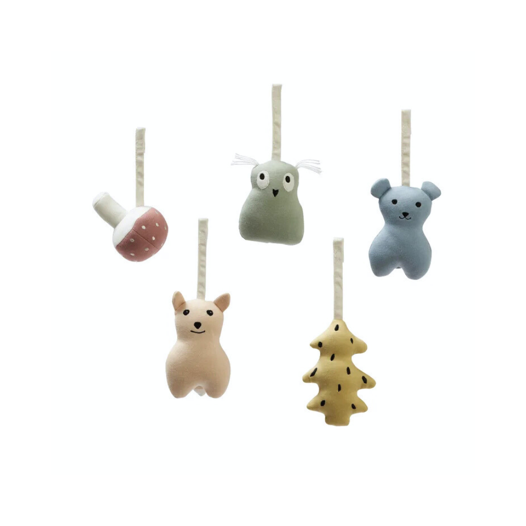Edvin baby gym figures woodland - Kid's Concept