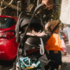Joolz x Maxi-Cosi Pebble 360 Pro2 on stroller