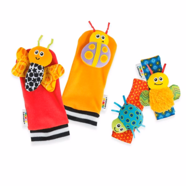 Lamaze Gardenbug - Skallror för händer och fötter