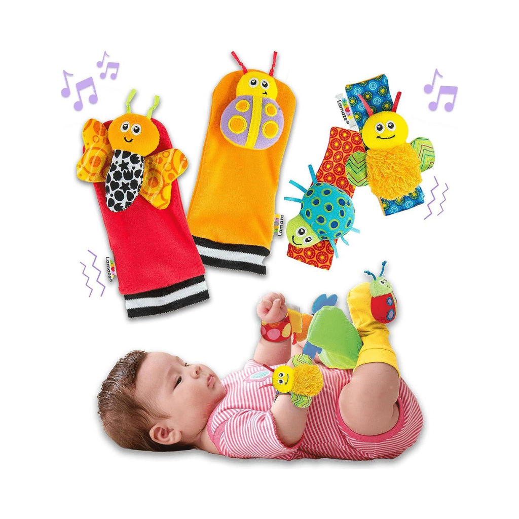 Lamaze Gardenbug - Skallror för händer och fötter 941-27634