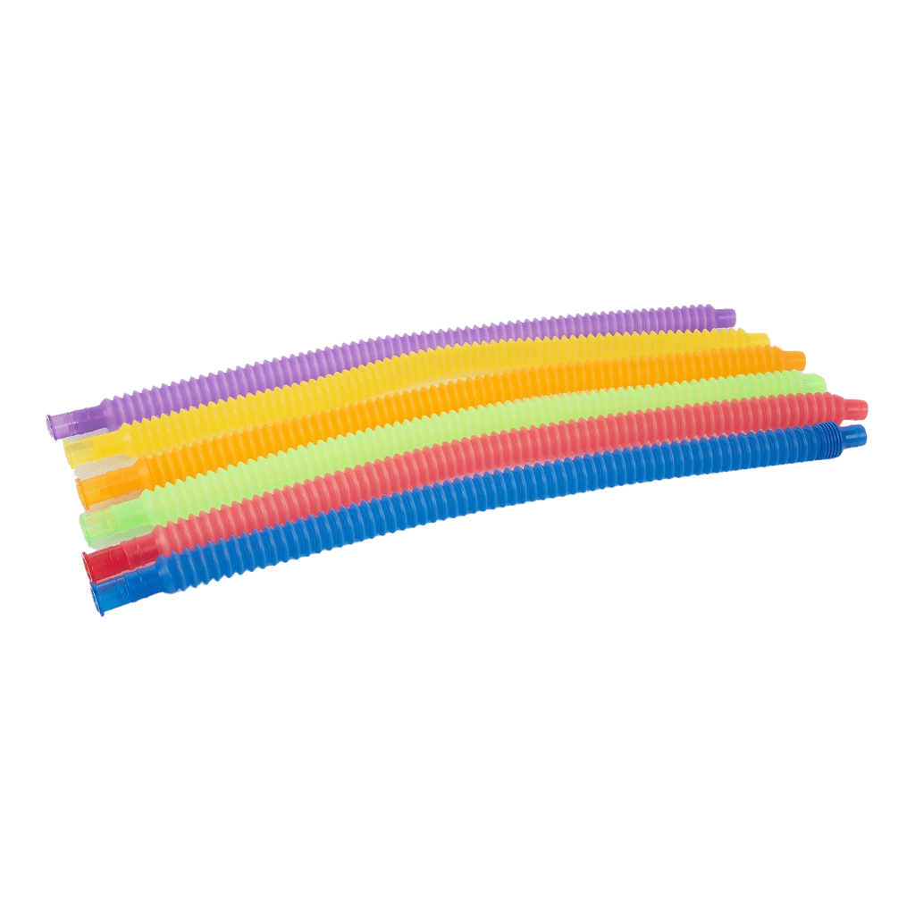 tickit® Rainbow Flexi Tubes - 6-pack 73155