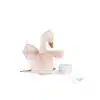 Moulin Roty mjuka leksaker med musikalisk slingring, Swan - la petite ecole de danse