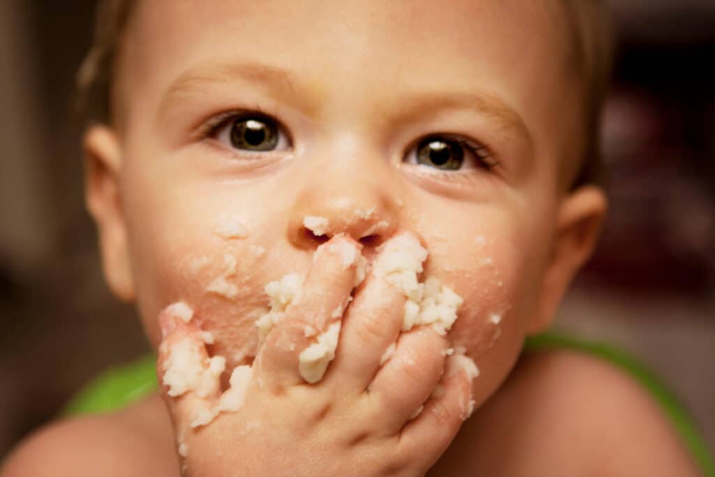Blogginlägg om BLW (Baby-Led Weaning) av Janina