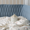 Cam Cam Sängram med Harlequin broderi florentine blue