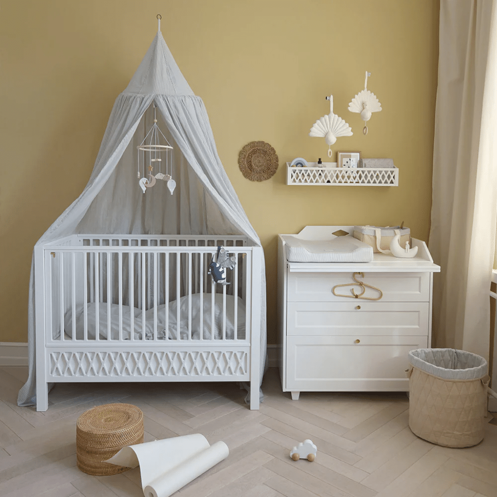 Cam cam Sängkläder, Baby, 70x100cm - GOTS - classic blue stripes Baby säng