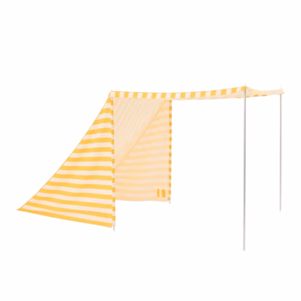 Kid's Concept - Strandtält - gula ränder