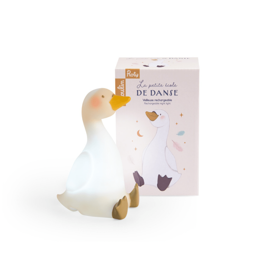 Moulin Roty 667201 Nattlampa - Baby Swan (USB-uppladdningsbar) - La Petite Ecole de Danse