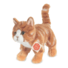 Teddy Hermann TH906827 Stående katt röd randig 20 cm