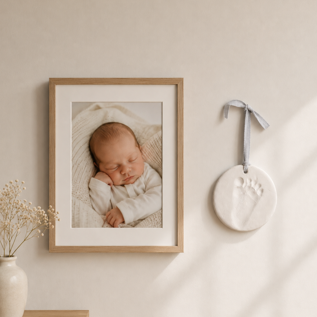bambam gipsaftryk på væg