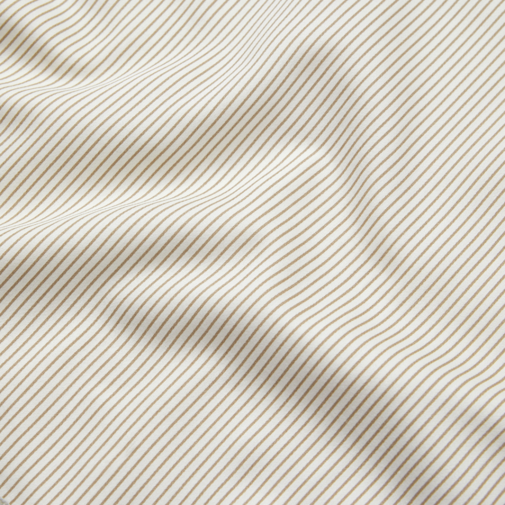 cam cam copenhagen sengetøj classic stripes camel