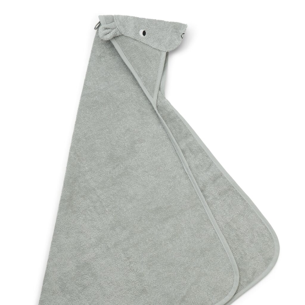 Liewood hovhandduk, Hippo Down blue