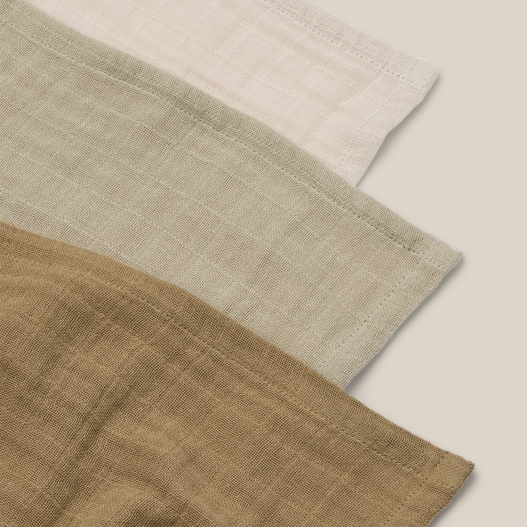 Lewis Muslin Cloth 3-pack