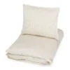 Cam Cam Copenhagen. Sengetøj, Baby, 70x100cm - GOTS Classic Stripes Camel
