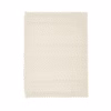 Cam Cam Pointelle Baby Stickad Filt - GOTS - Off White
