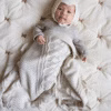 Cam Cam Pointelle Baby Stickad Filt - GOTS - Off White