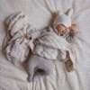 Cam Cam Pointelle Baby Stickad Filt - GOTS - Off White
