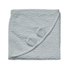 Cam Cam babyhåndklæde med hætte og ører classic grey