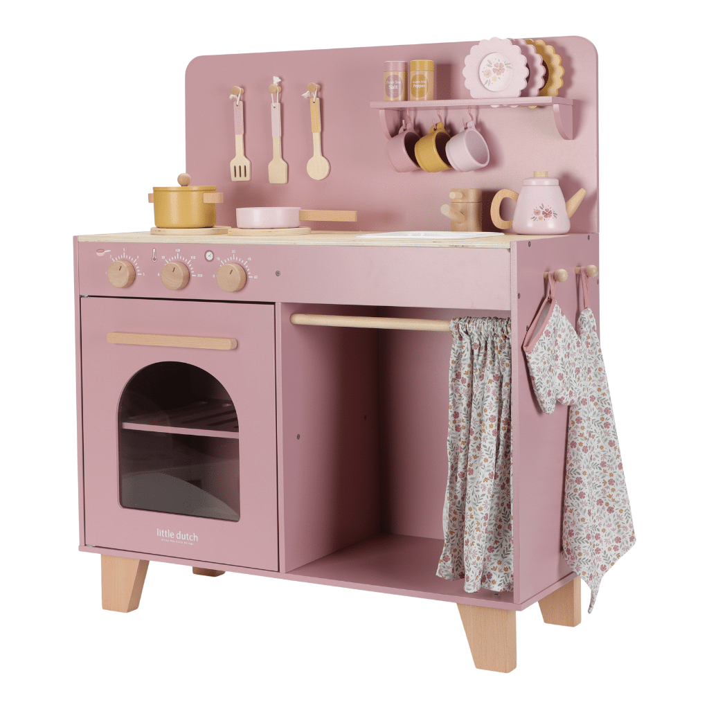 Lilla holländska LD2501 leksakerKök rosa FSC